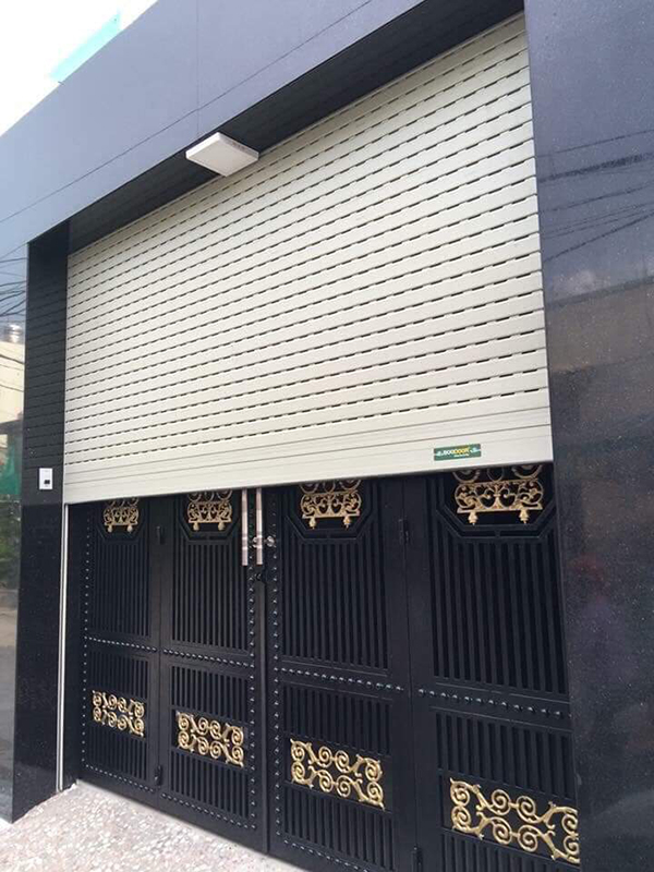 Cách chuẩn bị cửa cuốn cho mùa bão