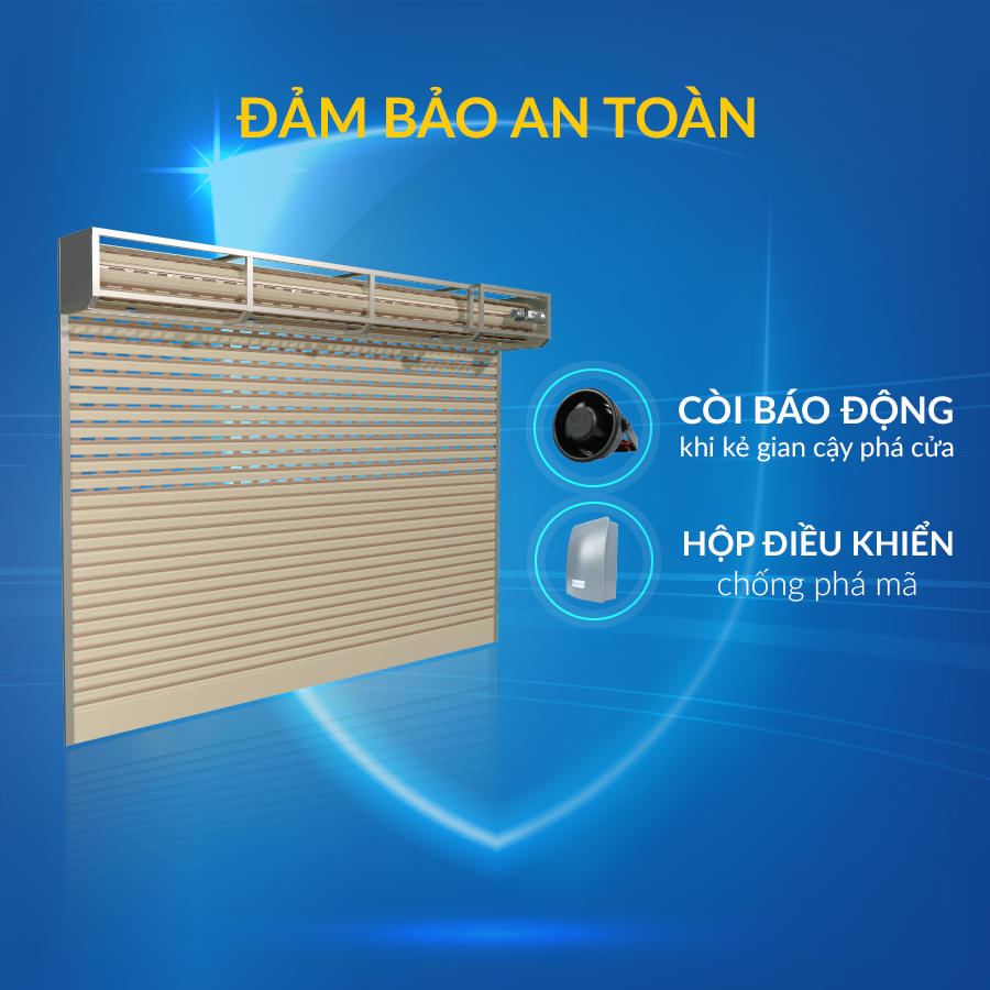 Những lợi ích mà cửa cuốn mang lại có thể bạn chưa biết