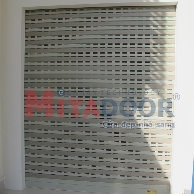 Cửa Cuốn Nhôm Mitadoor Siêu Thoáng MIX76A (2 ly) Cửa Cuốn Nhôm Mitadoor Siêu Thoáng MIX76A (2 ly)