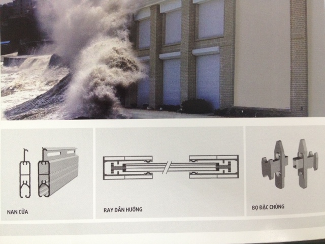 H50 – cửa cuốn chống bão vượt trội